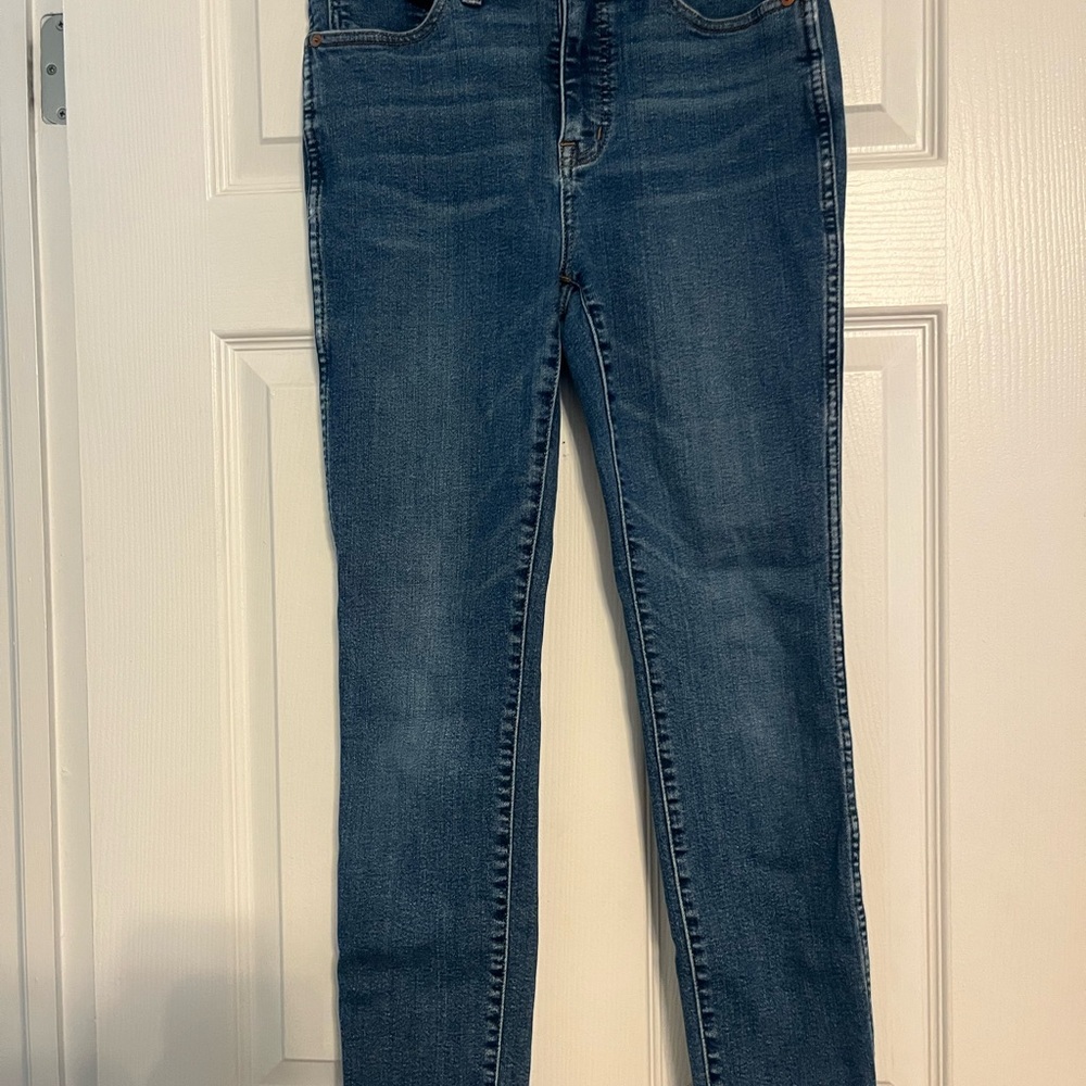 Madewell Dark Blue Skinny Jeans